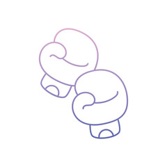 Boxing Gloves Vector icon