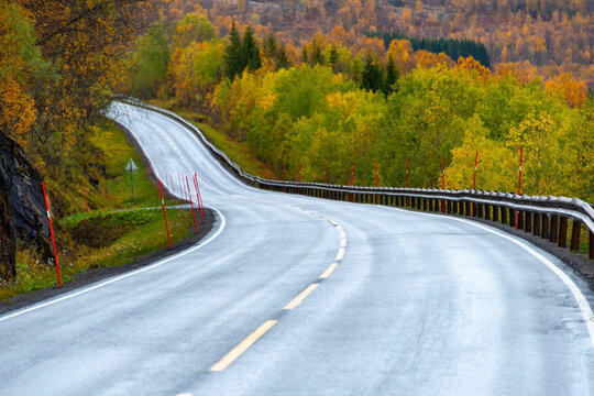 European Route E6 in Finnmark County - Norway