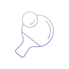 Table Tennis Vector icon