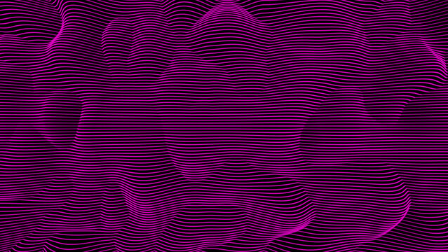 abstract pink color horizontal lines with abstract pattern on black background