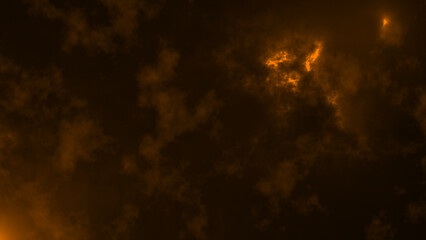 Abstract smoke pattern ,hi-tech futuristic technology abstract pattern on black background