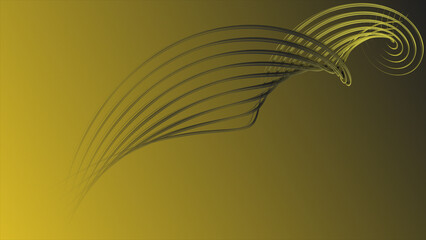 Simple and classy twisted and swirl pattern slow motion minimal background