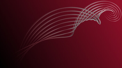 Simple and classy twisted and swirl pattern slow motion minimal background