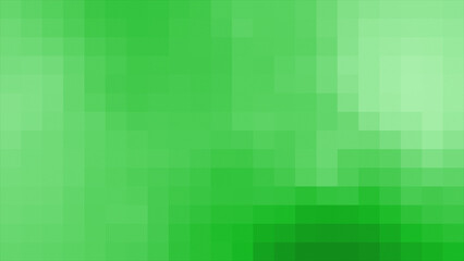 Simple and classy pixilated square box pattern Green color minimal geometric background