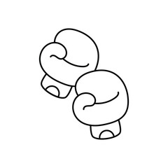 Boxing Gloves Vector icon