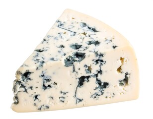 Wedge of blue cheese