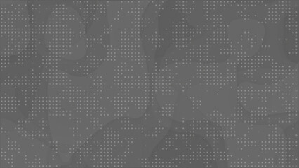 Abstract pattern White and Black color geometrical background, circular dots abstract pattern background