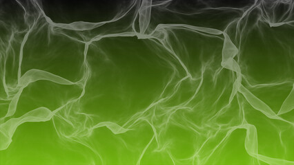 Abstract digital particle wave hi-tech Lime green background ,animation cyber or technology background