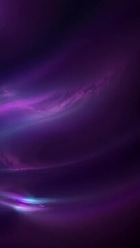 Loopable purple background with clouds