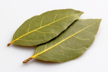Obraz premium Fragrant Bay Leaves Aromatic Herbs in Cooking and Healing