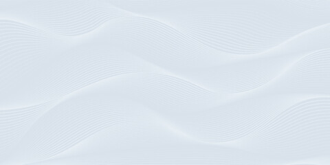 Modern abstract background with flowing lines. Digital future technology concept. vector illustration.