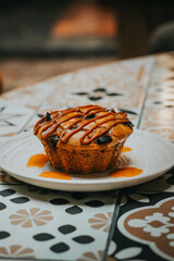 chocolate chip muffin