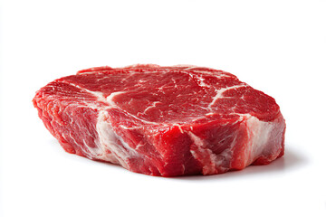 Fototapeta premium a piece of meat on a white surface