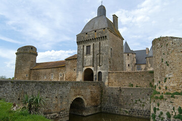 Obraz premium Chateau de Marconnay, 86, Sanxay, France