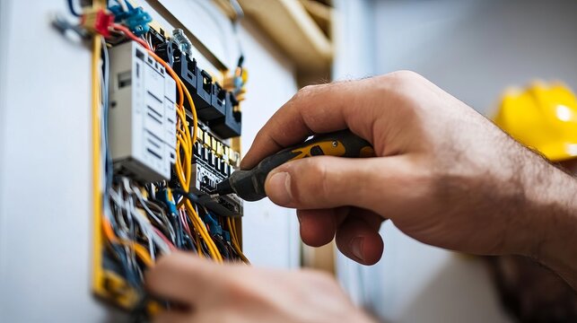 Electrical panel repair electrician service home wiring maintenance safety inspection troubleshooting fix