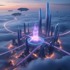 city in the night