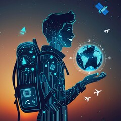 global communication concept