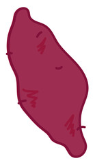 고구마 캐릭터 일러스트