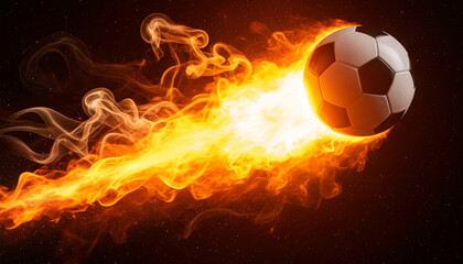 Flying soccer Football 