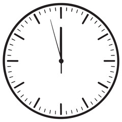 vector clock icon. vector illustration eps 10