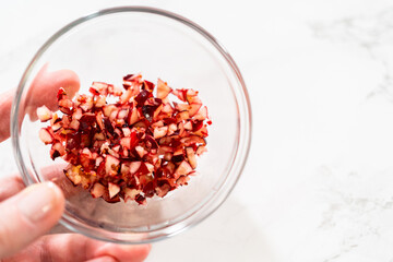 Lemon Spritz Cookie Sandwich with Cranberry Buttercream