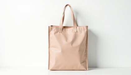 Stylish reusable shopping bag isolated on white background Perfect for eco-friendly, sustainable living and zero waste concepts , planet, bag, fashion