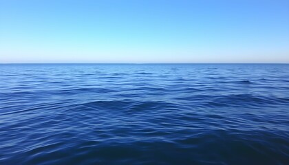 Obraz premium blue sea and sky