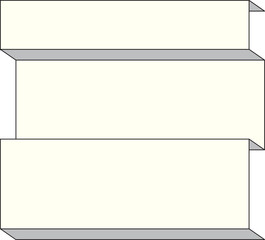 Obraz premium paper frame design for presentation