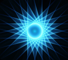 Blue Abstract vector background