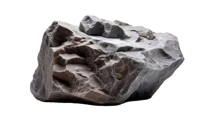 Rock Solid: A weathered rock, a monument to time and geological forces, revealing textured details and robust form.