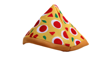 Pizza Slice: A delightful, illustrative slice of pizza, perfectly representing a beloved food item, offering a playful and appetizing visual for food-related themes.