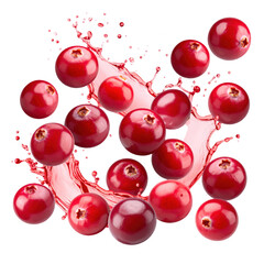 Flying Cranberries with Bright R