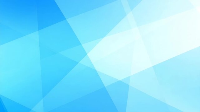 Light blue gradient background with translucent geometric shapes creating overlapping planes