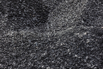 Black coal. Natural coal as background. Energy industry. Can be used as fuel for coal industry.