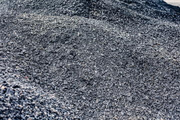 Black coal. Natural coal as background. Energy industry. Can be used as fuel for coal industry.
