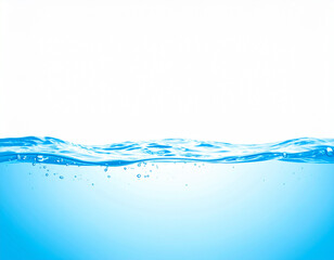 Dynamic Water Splash on White Background – Fresh and Clear Liquid Motion Capture