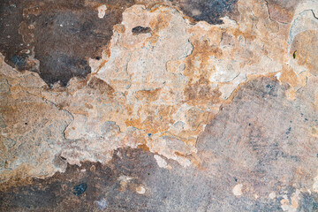 Naklejka premium Rough stone background with weather effects.