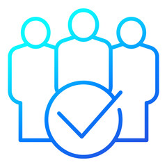 membership, join community line design icon