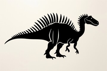 Fototapeta premium Spinosaurus dinosaur reptile animal.