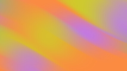 A vibrant and energetic abstract background featuring dynamic diagonal streaks of soft, blurred colors. Warm oranges and yellows blend seamlessly with cool purples and subtle greens, modern gradient.