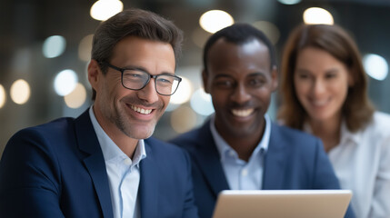 Team Collaboration and Innovation in a Modern Office Setting