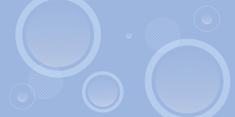 banner background.minimalist style.blue gradations.circle effect mmephis.trendy.shape.vector.cover.eps 10