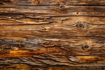 Weathered Wooden Texture Rustic Brown Wood Background Image