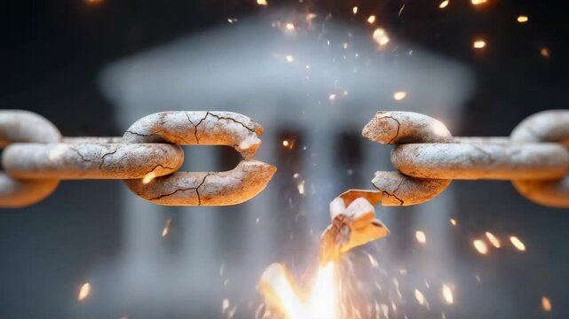 Banks and the continuously rising debt concept. Loan defaults and issues related to economic recession or downturn. Bad debt or NPL (Non-Performing Loans).