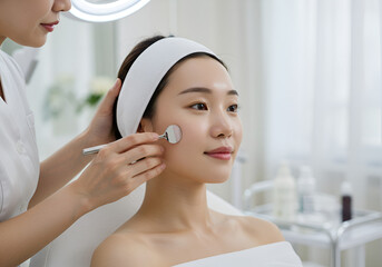 Facial treatment session (1)