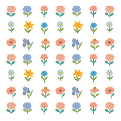 Cute Simple Floral Pattern