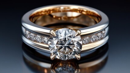 Close-up of a diamond ring (1)
