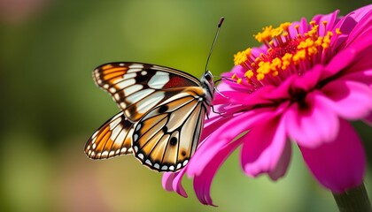 butterfly on flower