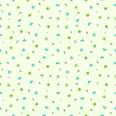 Seamless flowers pattern. Delicate petals and vibrant blossoms create an artistic and vintage botanical illustration.