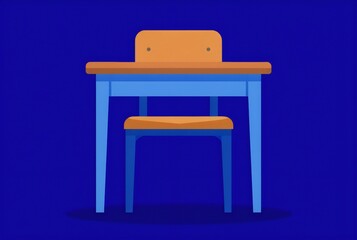 Fototapeta premium Classroom Icons